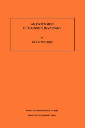 book An extension of Casson's invariant