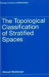 book The topological classification of stratified spaces