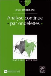 book Analyse continue par ondelettes