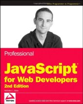 book Professional JavaScript for web developers