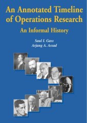 book Academic an annotated timeline of operations research