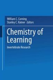 book Chemistry of Learning: Invertebrate Research