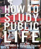 book How To Study Public Life