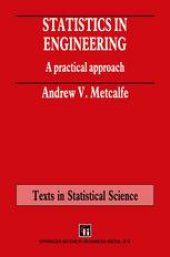 book Statistics in Engineering: A Practical approach