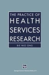 book The Practice of Health Services Research