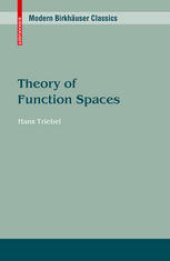 book Theory of Function Spaces