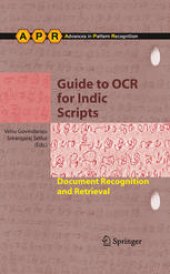 book Guide to OCR for Indic Scripts: Document Recognition and Retrieval