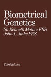 book Biometrical Genetics: The Study of Continuous Variation