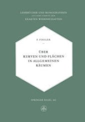 book Über Kurven und Flächen in allgemeinen Räumen