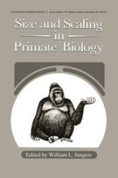 book Size and Scaling in Primate Biology