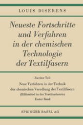 book Neue Verfahren in der Technik der chemischen Veredlung der Textilfasern: Hilfsmittel in der Textilindustrie