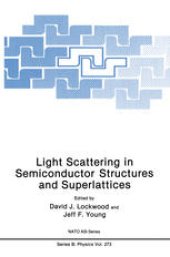 book Light Scattering in Semiconductor Structures and Superlattices