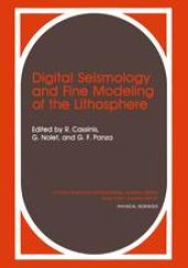 book Digital Seismology and Fine Modeling of the Lithosphere