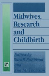 book Midwives, Research and Childbirth: Volume 4