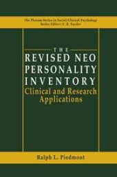 book The Revised NEO Personality Inventory: Clinical and Research Applications