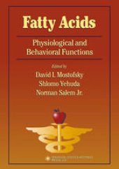 book Fatty Acids: Physiological and Behavioral Functions