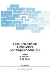 book Low-Dimensional Conductors and Superconductors