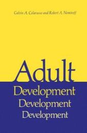 book Adult Development: A New Dimension in Psychodynamic Theory and Practice