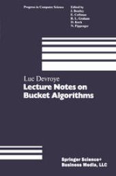 book Lecture Notes on Bucket Algorithms