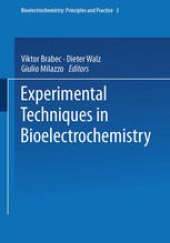 book Experimental Techniques in Bioelectrochemistry