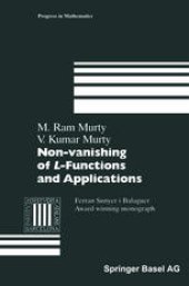 book Non-vanishing of L-Functions and Applications