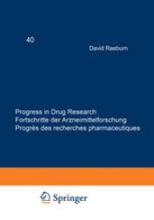 book Progress in Drug Research / Fortschritte der Arzneimittelforschung / Progrès des recherches pharmaceutiques