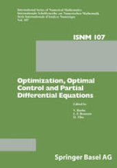 book Optimization, Optimal Control and Partial Differential Equations: First Franco-Romanian Conference, Iasi, September 7–11, 1992