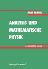 book Analysis und mathematische Physik