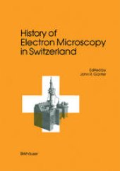 book History of Electron Microscopy in Switzerland