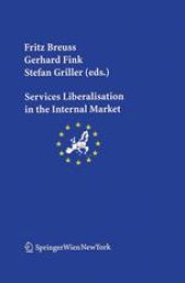 book Services Liberalisation in the Internal Market