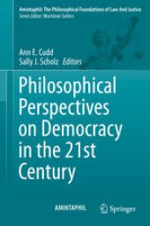 book Philosophical Perspectives on Democracy in the 21st Century