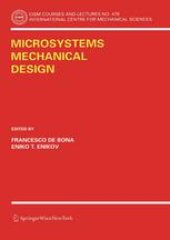 book Microsystems Mechanical Design