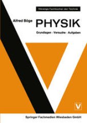 book Physik: Grundlagen · Versuche · Aufgaben