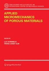 book Applied Micromechanics of Porous Materials