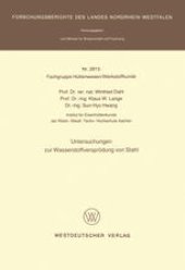 book Untersuchungen zur Wasserstoffversprödung von Stahl