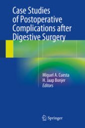 book Case Studies of Postoperative Complications after Digestive Surgery