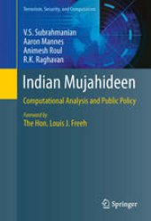 book Indian Mujahideen: Computational Analysis and Public Policy