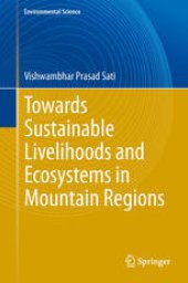 book Towards Sustainable Livelihoods and Ecosystems in Mountain Regions