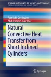 book Natural Convective Heat Transfer from Short Inclined Cylinders