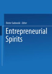 book Entrepreneurial Spirits