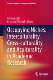 book Occupying Niches: Interculturality, Cross-culturality and Aculturality in Academic Research
