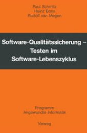 book Software-Qualitätssicherung — Testen im Software-Lebenszyklus