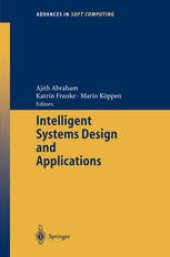 book Intelligent Systems Design and Applications