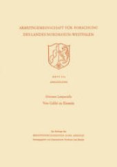 book Von Galilei zu Einstein: Eine historisch-kritische Betrachtung des Weges der klassischen Physik zur Relativitätstheorie