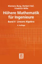 book Höhere Mathematik für Ingenieure: Band II Lineare Algebra