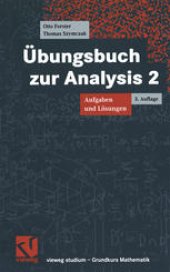 book Übungsbuch zur Analysis 2: Aufgaben und Lösungen