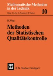 book Methoden der Statistischen Qualitätskontrolle