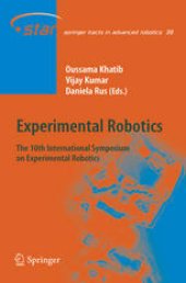 book Experimental Robotics: The 10th International Symposium on Experimental Robotics
