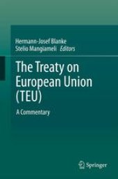 book The Treaty on European Union (TEU): A Commentary