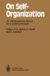 book On Self-Organization: An Interdisciplinary Search for a Unifying Principle